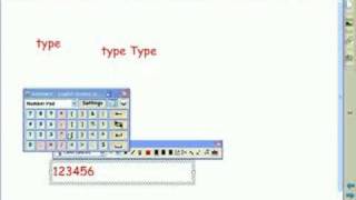 SMART Notebook Software  Using the SMART Keyboard [upl. by Corbie]