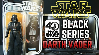 40th Anniversary Black Series Darth Vader Kenner ReviewShowcase [upl. by Berlauda]