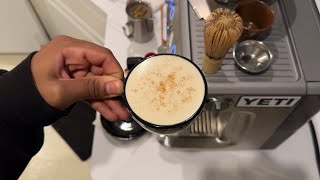 How To Make a Chai Latte with Breville Barista Express breville cafe chailatte [upl. by Yruama]