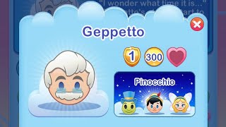 Geppetto Level 1  Pinocchio shorts disneyemojiblitz pinocchio [upl. by Isabelle]