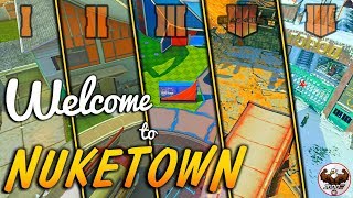 Evolution of Nuketown Nuketown Easter Eggs in Every CoD  BO1BO4 [upl. by Restivo115]