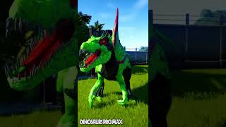 Compilation of dinosaurs roar and fight in New Jurassic World Trex Spinosaurus Indominus Rex [upl. by Berner]