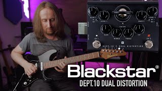 NEW Blackstar Dept 10 Dual Distortion Valve Pedal [upl. by Otanutrof313]