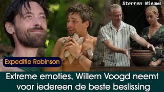 Expeditie Robinson 2023 Extreme emoties Willem Voogd neemt voor iedereen de beste beslissing [upl. by Herries]