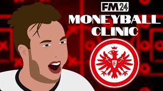 Moneyball Clinic Rebuilding EINTRACHT FRANKFURT  Team Tactic amp Transfer Guide  FM24 [upl. by Maudie430]