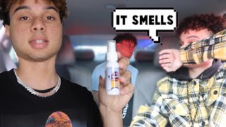 FART SPRAY PRANK ON BROTHERS [upl. by Annoyi]