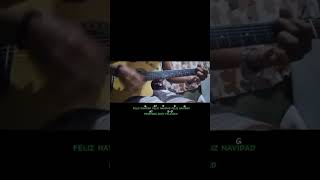 Feliz navidad Jose Feliciano cover guitarhowto guitarlessons [upl. by Glover177]