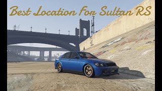 GTA V  Best Sultan RS Location [upl. by Jorgensen901]