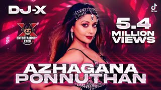 DJX Azhagana Ponnuthan Mix  Tamil Folk Hits • Exclusive New Year Mix 2021 [upl. by Ijneb]