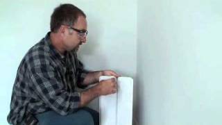 Wall Paneled Wainscoting Kit Installation  Step 5 Corner Stile [upl. by Veno]