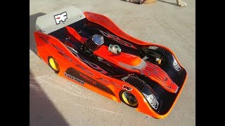 RC Car Vintage Carlsson 18 Scale Nitro 2wd [upl. by Liane]