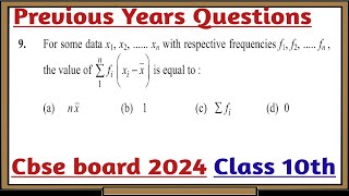 9For some data X1 X2 Xn with respective frequencies f1 f2  fn ffi xx is equal to  the [upl. by Nus991]