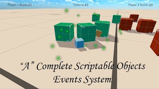 Unity  A Complete Scriptable Objects Events System Including Passing Arguments [upl. by Nonad862]