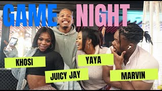 Game Night with Khosi Yaya amp Juicy  Marvin Achi [upl. by Audun]