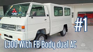 Mitsubishi L300 with FB body dual AC [upl. by Anoval]