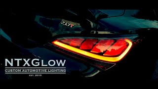 Audi Mod Spec D Tail Light  NTXGLOW  Genesis Coupe [upl. by Apul283]