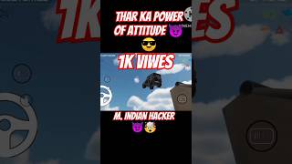 MR Indian Hacker🤯💯😎 Thar power of attitude 😈 Indian vehicles simulator 3D game supported gaming [upl. by Maghutte]