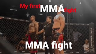 My first MMA fight 🥷 [upl. by Inirt]