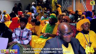 Mr Darboe Speaking at GASH Fundraising in Hamburg and Fatou Dahaba Cham Presenting the Yellow Book [upl. by Aikemaj766]