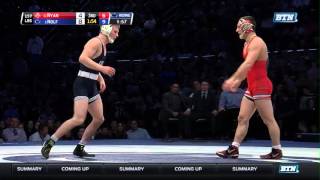 Ohio State Buckeyes at Penn State Nittany Lions Wrestling 157 Pounds  Ryan vs Nolf [upl. by Iem758]