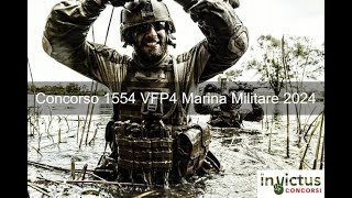 Concorso 1554 VFP4 Marina Militare 2024 [upl. by Ettenan]