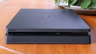 Sony PlayStation 4 Slim Unboxing Setup and Impressions [upl. by Ferrigno]