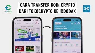 Cara Transfer Koin Crypto Dari Tokocrypto Ke Indodax [upl. by Allisan808]