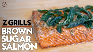 Brown Sugar Smoked Salmon Easy Smoked Salmon Recipe  Z Grills [upl. by Kendre659]