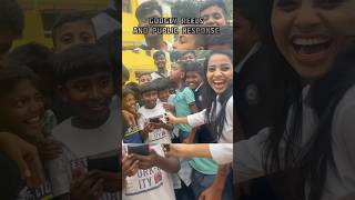 Google Movie reels Public Response♥️ SannuMunnu trending viral acting cute kannadasongs [upl. by Zoie325]