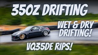 350z Drifting POV  Capitol Raceway Drift [upl. by Eciened]