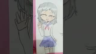 My oc  Japanese school uniform [upl. by Atikir]