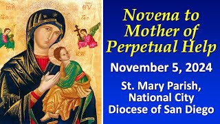 Holy Mass  Novena to Our Mother of Perpetual Help  November 5 2024 [upl. by Un]