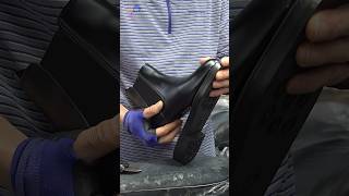 Chelsea Boots Making Process by Korean Shoes Factory allprocessofworld [upl. by Enirolf]