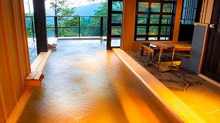 Gekkoju Japans Luxury Onsen Ryokan with Private Large Hot Spring OpenAir Bath [upl. by Limbert]