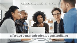 Effective Communication amp Team Building [upl. by Notyal904]