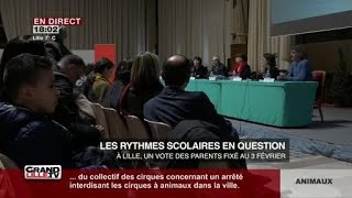 Les rythmes scolaires en question Lille [upl. by Raquela581]