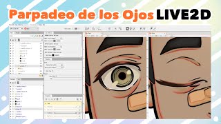 【 Tutorial 3】Parpadeo de los ojos【Live2D 】【Yolyoart】 [upl. by Risay]