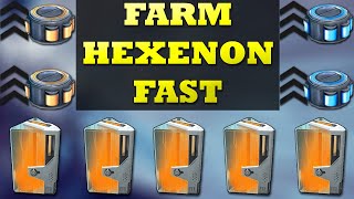 Warframe  Best Hexenon Farm Locations  Hexanon Farming Guide [upl. by Sneed]