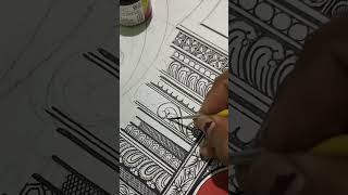 Pattachitra painting artpattachitraart [upl. by Edwin]