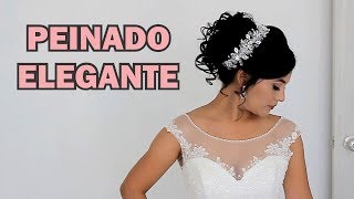 Peinado RECOGIDO y elegante para NOVIA  Most Elegant And Beautiful Wedding Hairstyles [upl. by Claudetta]