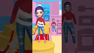 Build a Doll Challenge Can You Do It 🎀👱‍♀️👩‍🦰👩‍ Part 0001 gamingshorts funnygame [upl. by Nahtan]