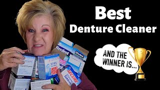 Best DENTURE CLEANER on the Market [upl. by Kary2]