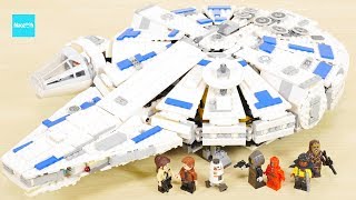 レゴ スター・ウォーズ ケッセルラン ミレニアム・ファルコン 75212 ハンソロ セット説明 1343～ ／ LEGO Star Wars Kessel Run Millennium Falcon [upl. by Hebbe511]