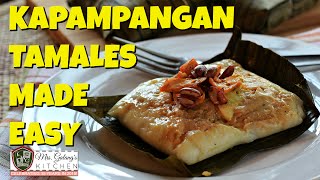 EASY KAPAMPANGAN TAMALES Mrs Galangs Kitchen S3 Ep1 [upl. by Woods]