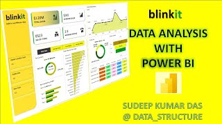 BlinkIt Data Analysis with PowerBI  End to End Project [upl. by Pamelina32]