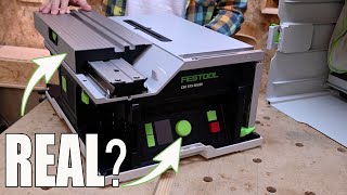 ✅ ¿La MEJOR SIERRA de MESA 👉 FESTOOL CSC SYS 50 EBI UNBOXING en ESPAÑOL [upl. by Tommie229]