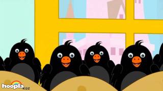 Sing A Song Of Six Pence Song  HooplaKidz Nursery Rhymes amp Kids Songs [upl. by Fougere]