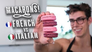 French vs Italian Macarons  Which is best and why  Topless Baker [upl. by Aicenod558]