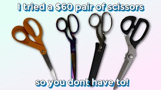 Lets chat about FABRIC SCISSORS Is there a difference between an 8 pair and a 60 pair [upl. by Ballard]