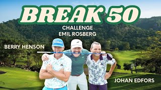 BREAK 50 CHALLENGE  Black Mountain Golf Club [upl. by Annayt]